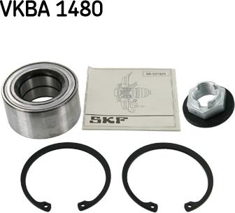 SKF VKBA 1480 - Wheel hub, bearing Kit www.parts5.com