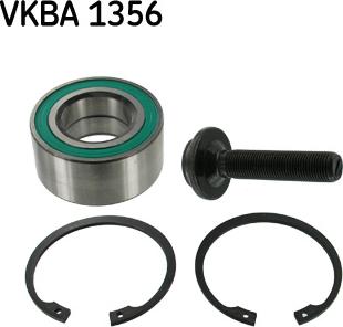 SKF VKBA 1356 - Wheel hub, bearing Kit www.parts5.com