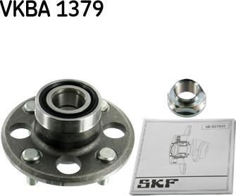 SKF VKBA 1379 - Wheel hub, bearing Kit www.parts5.com