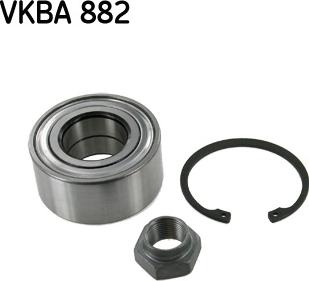 SKF VKBA 882 - Wheel hub, bearing Kit www.parts5.com