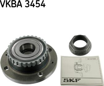 SKF VKBA 3454 - Wheel Hub www.parts5.com