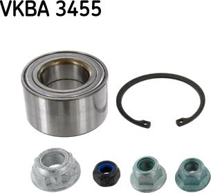 SKF VKBA 3455 - Wheel hub, bearing Kit www.parts5.com