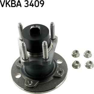 SKF VKBA 3409 - Wheel hub, bearing Kit www.parts5.com
