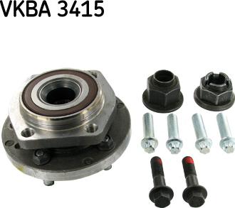 SKF VKBA 3415 - Wheel hub, bearing Kit www.parts5.com