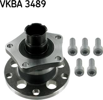 SKF VKBA 3489 - Wheel hub, bearing Kit www.parts5.com