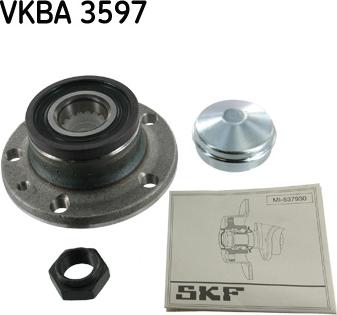 SKF VKBA 3597 - Wheel hub, bearing Kit www.parts5.com