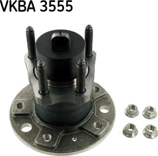 SKF VKBA 3555 - Wheel hub, bearing Kit www.parts5.com