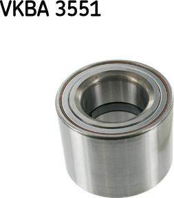 SKF VKBA 3551 - Wheel hub, bearing Kit www.parts5.com