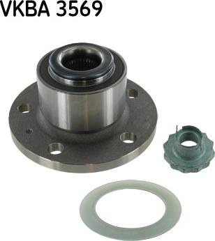 SKF VKBA 3569 - Wheel hub, bearing Kit www.parts5.com