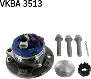 SKF VKBA 3513 - Wheel hub, bearing Kit www.parts5.com
