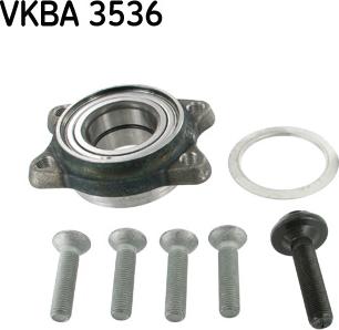 SKF VKBA 3536 - Wheel hub, bearing Kit www.parts5.com