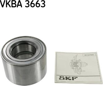 SKF VKBA 3663 - Wheel hub, bearing Kit www.parts5.com