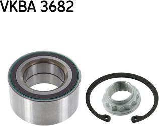 SKF VKBA 3682 - Wheel hub, bearing Kit www.parts5.com
