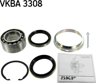 SKF VKBA 3308 - Wheel hub, bearing Kit www.parts5.com