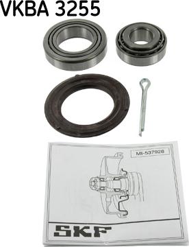 SKF VKBA 3255 - Wheel hub, bearing Kit www.parts5.com