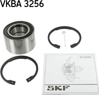 SKF VKBA 3256 - Wheel hub, bearing Kit www.parts5.com