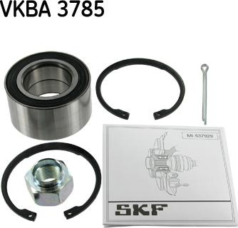 SKF VKBA 3785 - Wheel hub, bearing Kit www.parts5.com