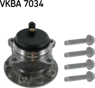 SKF VKBA 7034 - Wheel hub, bearing Kit www.parts5.com