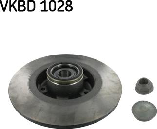 SKF VKBD 1028 - Brake Disc www.parts5.com