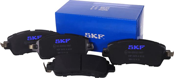 SKF VKBP 80478 A - Brake Pad Set, disc brake www.parts5.com