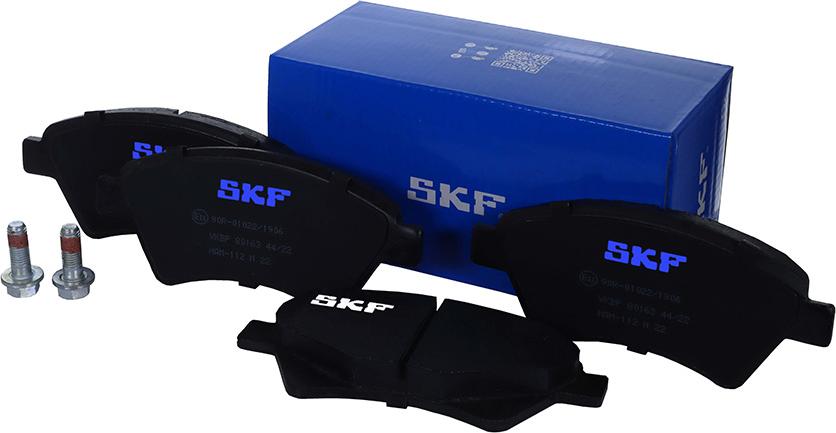 SKF VKBP 80163 - Brake Pad Set, disc brake www.parts5.com