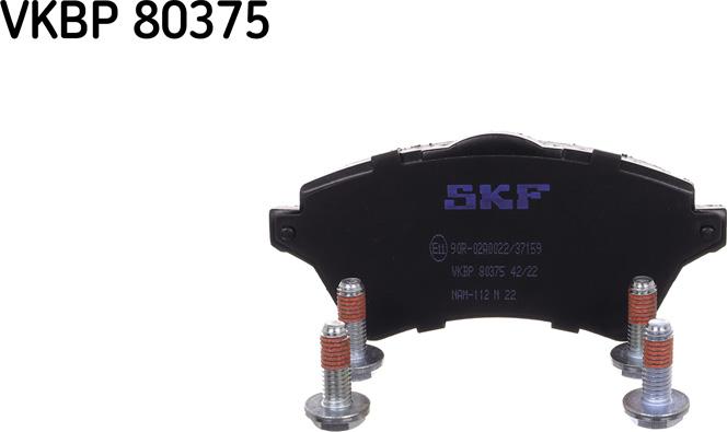 SKF VKBP 80375 - Brake Pad Set, disc brake www.parts5.com