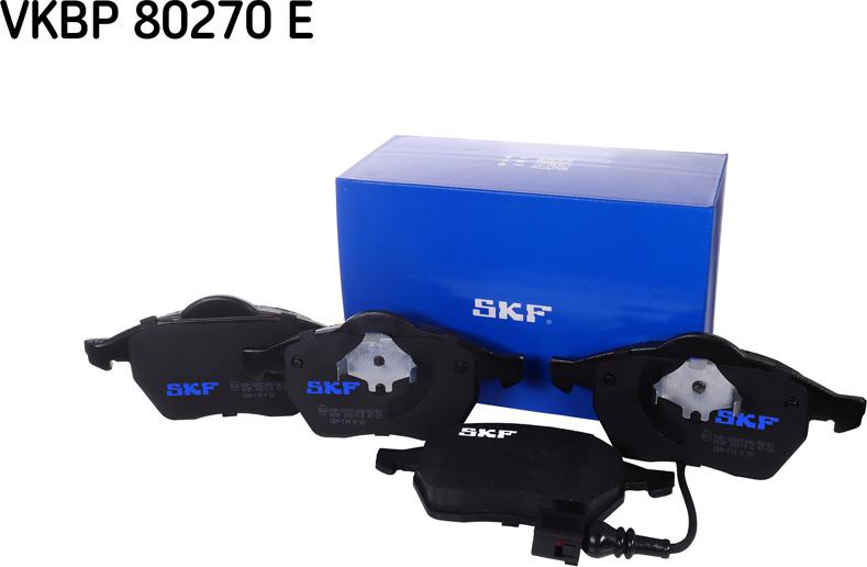 SKF VKBP 80270 E - Brake Pad Set, disc brake www.parts5.com