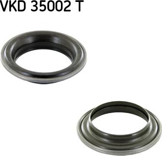 SKF VKD 35002 T - Rolling Bearing, suspension strut support mounting www.parts5.com