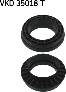 SKF VKD 35018 T - Rolling Bearing, suspension strut support mounting www.parts5.com