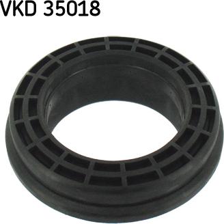 SKF VKD 35018 - Rolling Bearing, suspension strut support mounting www.parts5.com