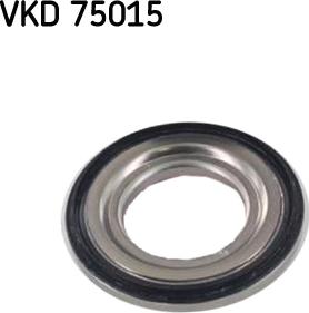 SKF VKD 75015 - Rolling Bearing, suspension strut support mounting www.parts5.com