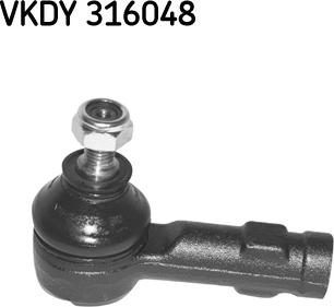 SKF VKDY 316048 - Tie Rod End www.parts5.com