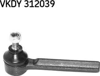 SKF VKDY 312039 - Tie Rod End www.parts5.com