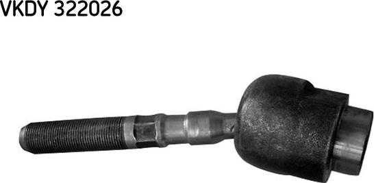SKF VKDY 322026 - Inner Tie Rod, Axle Joint www.parts5.com