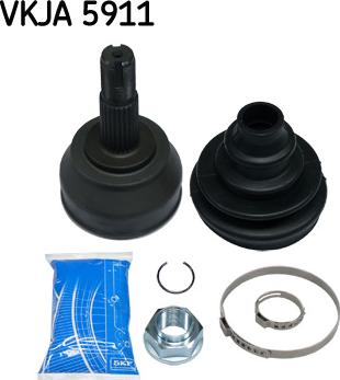 SKF VKJA 5911 - Joint Kit, drive shaft www.parts5.com