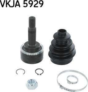 SKF VKJA 5929 - Joint Kit, drive shaft www.parts5.com