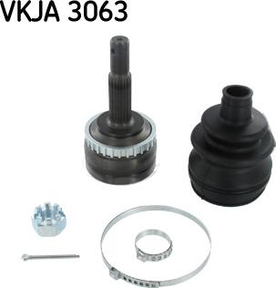 SKF VKJA 3063 - Шарнирный комплект, ШРУС, приводной вал www.parts5.com