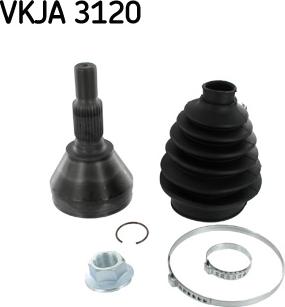 SKF VKJA 3120 - Joint Kit, drive shaft www.parts5.com