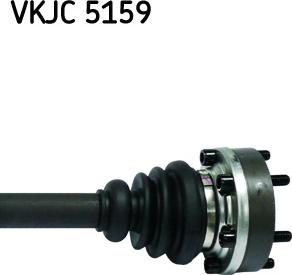 SKF VKJC 5159 - Drive Shaft www.parts5.com