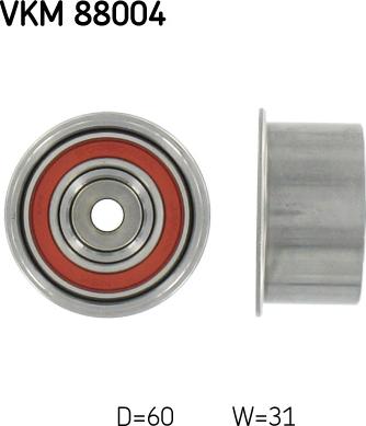 SKF VKM 88004 - Deflection / Guide Pulley, timing belt www.parts5.com