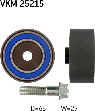 SKF VKM 25215 - Deflection / Guide Pulley, timing belt www.parts5.com
