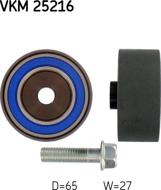 SKF VKM 25216 - Deflection / Guide Pulley, timing belt www.parts5.com
