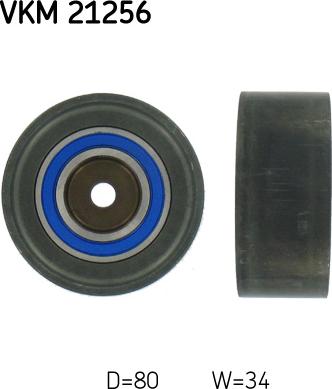 SKF VKM 21256 - Deflection / Guide Pulley, timing belt www.parts5.com