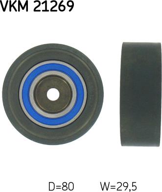 SKF VKM 21269 - Deflection / Guide Pulley, timing belt www.parts5.com