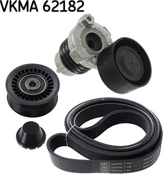 SKF VKMA 62182 - V-Ribbed Belt Set www.parts5.com