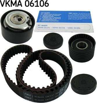 SKF VKMA 06106 - Timing Belt Set www.parts5.com