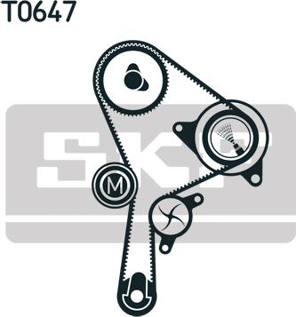 SKF VKMA 06129 - Timing Belt Set www.parts5.com
