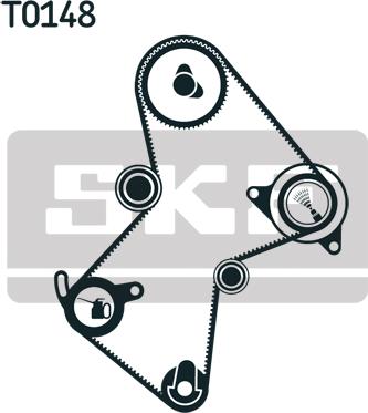 SKF VKMA 06125 - Timing Belt Set www.parts5.com