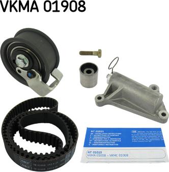 SKF VKMA 01908 - Timing Belt Set www.parts5.com