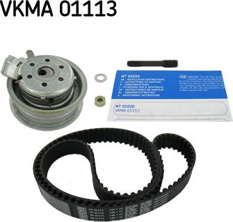 SKF VKMA 01113 - Комплект ремня ГРМ www.parts5.com